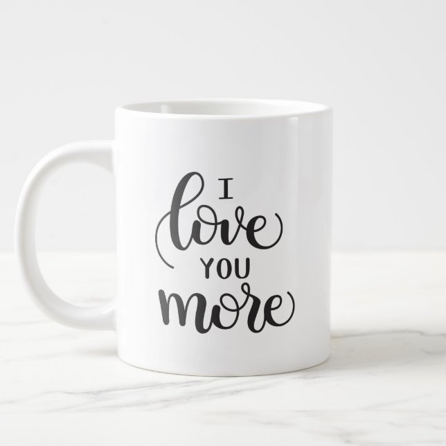 Ich Liebe Sie mehr - passende Tasse (Links)