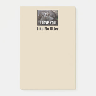 Ich Liebe, Sie mögen kein anderes Niedliches Foto Post-it Klebezettel