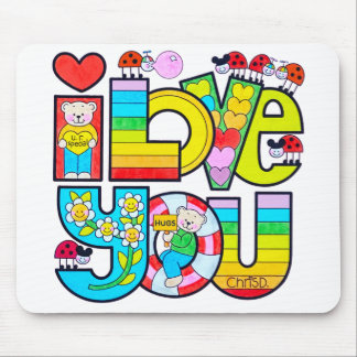 Ich Liebe Sie Mousepad