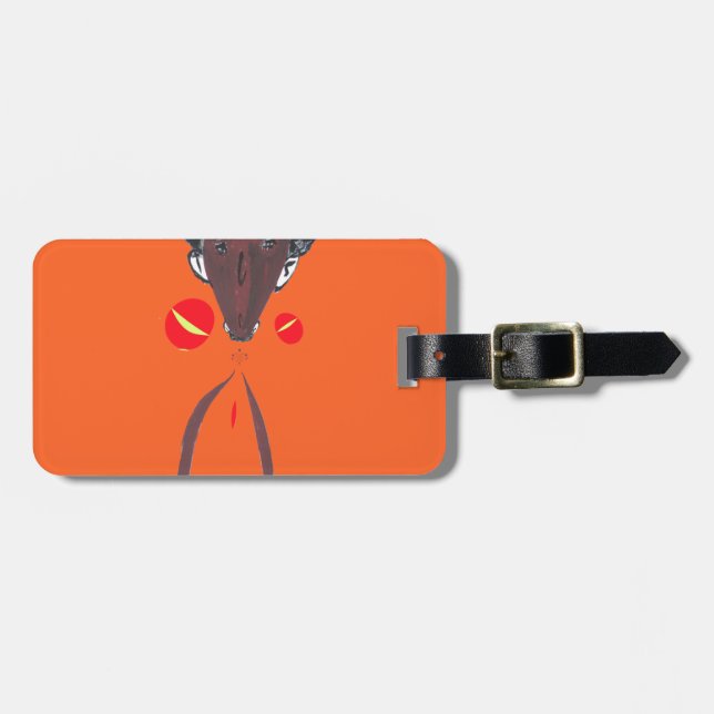 Ich Liebe Sie Nakupenda Swahili Gepäckanhänger (Vorderseite horizontal)