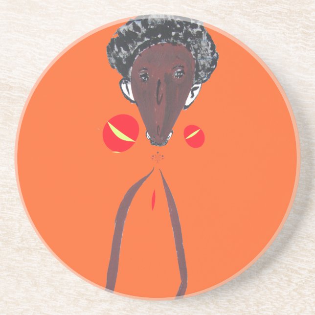 Ich Liebe Sie Nakupenda Swahili Getränkeuntersetzer (Vorne)