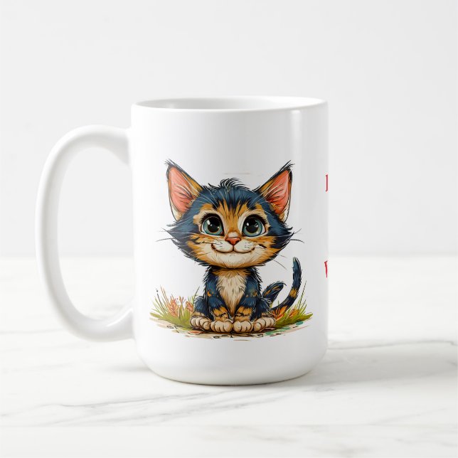 Ich Liebe Sie nicht nur Kaffeetasse (Links)