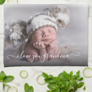 Ich Liebe Sie Oma Fotovorlage Geschirrtuch