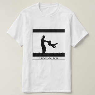 Ich Liebe Sie Papa Shirt, Vatertag T-Shirt