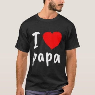 Ich Liebe Sie Papa T Shirt Cool glücklichen Vatert