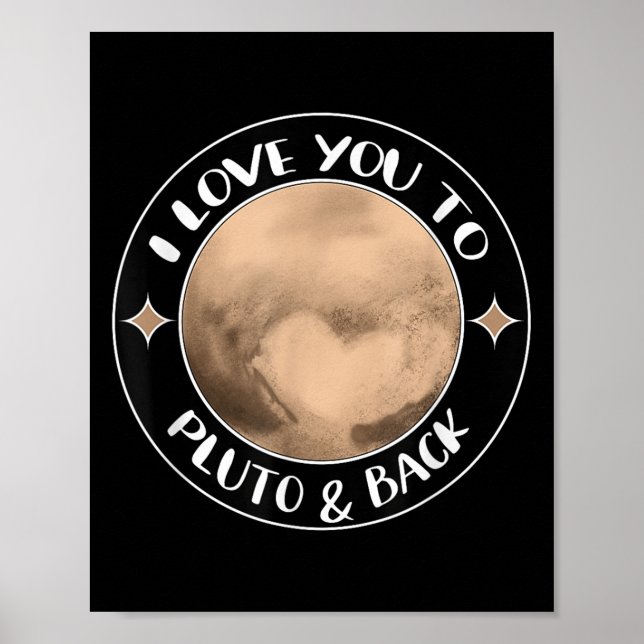 Ich Liebe Sie, Pluto Space Group Preisverleihfamil Poster (Vorne)
