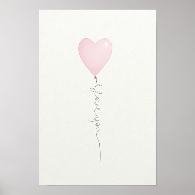 Ich Liebe Sie Poster (Vorne)