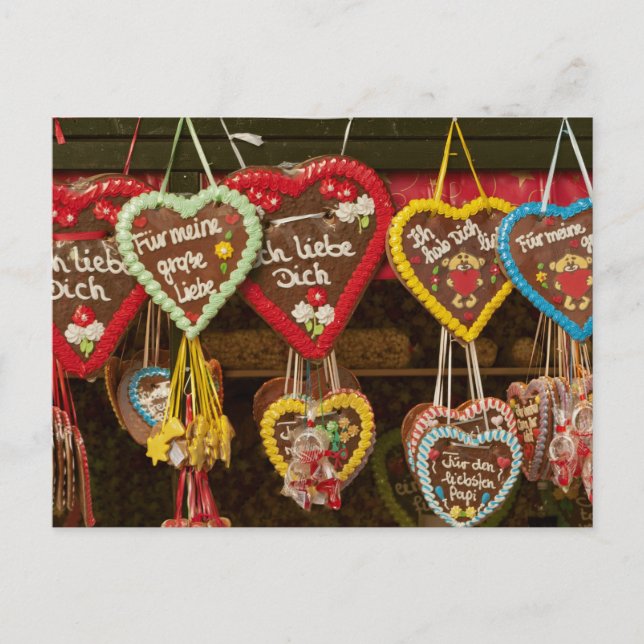 Ich Liebe Sie Postkarte (Vorderseite)