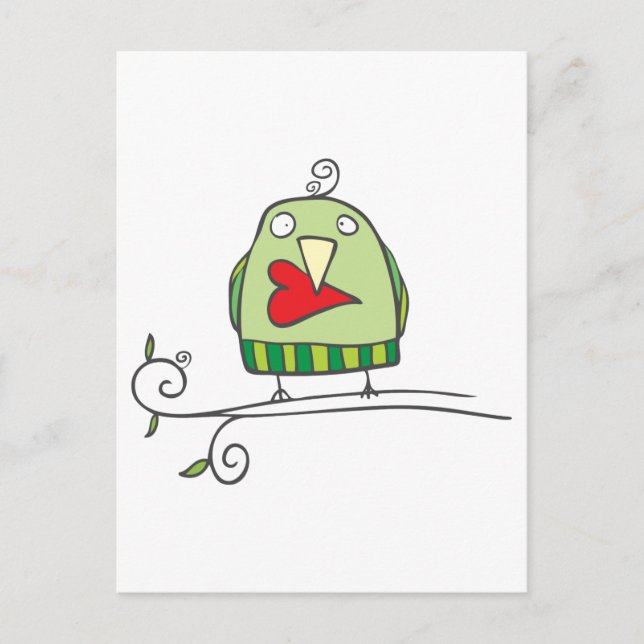 Ich Liebe Sie Postkarte (Vorderseite)