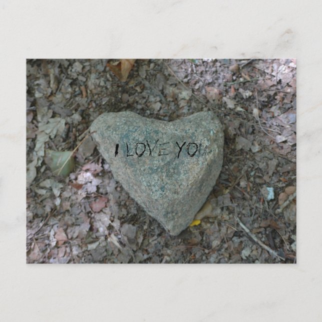 Ich Liebe Sie Postkarte (Vorderseite)