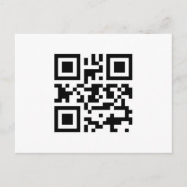 Ich Liebe Sie QR Postkarte