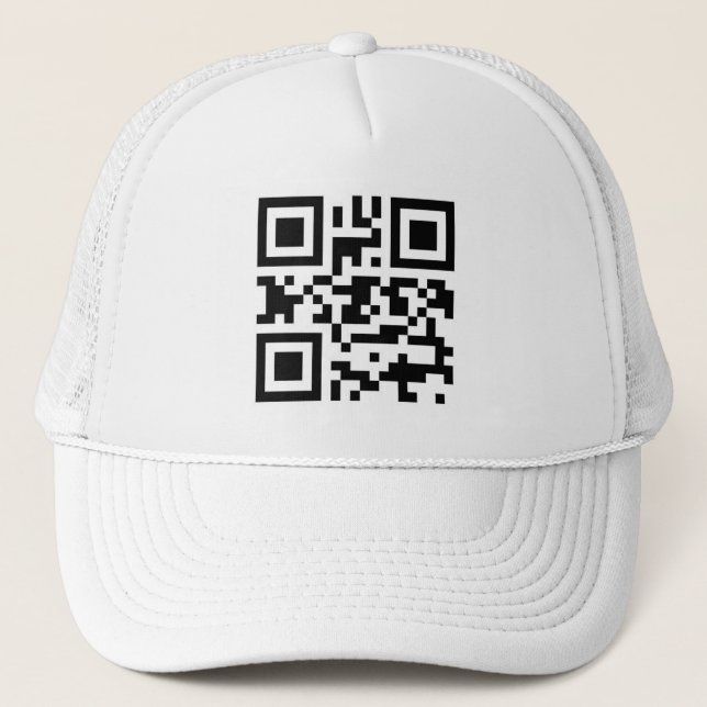 Ich Liebe Sie QR Truckerkappe (Vorderseite)