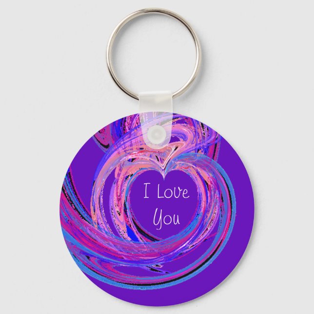Ich Liebe Sie Schlüsselanhänger (Vorderseite)
