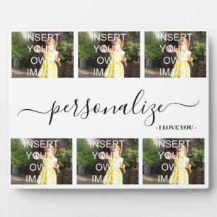 Ich Liebe Sie sechs Fotocollage Custom Geschenk Pl Fotoplatte