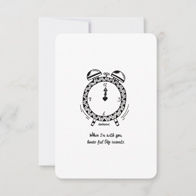 Ich Liebe Sie, Stunden fühlt sich wie Sekunden, Fl (Vorderseite)