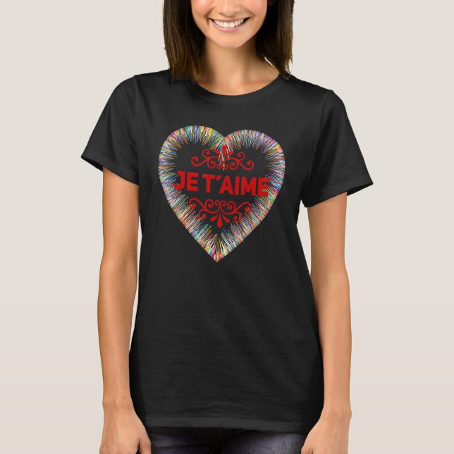 Ich Liebe Sie T-Shirt (Vorderseite)