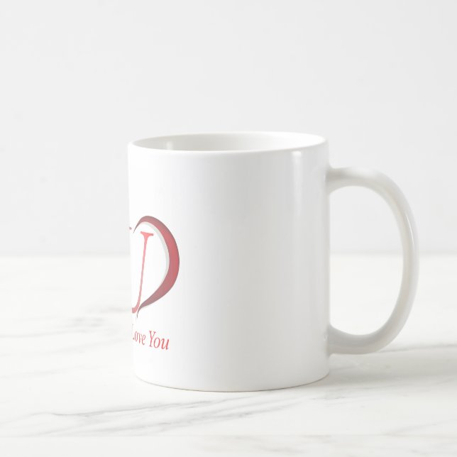 Ich Liebe Sie Tasse (Rechts)