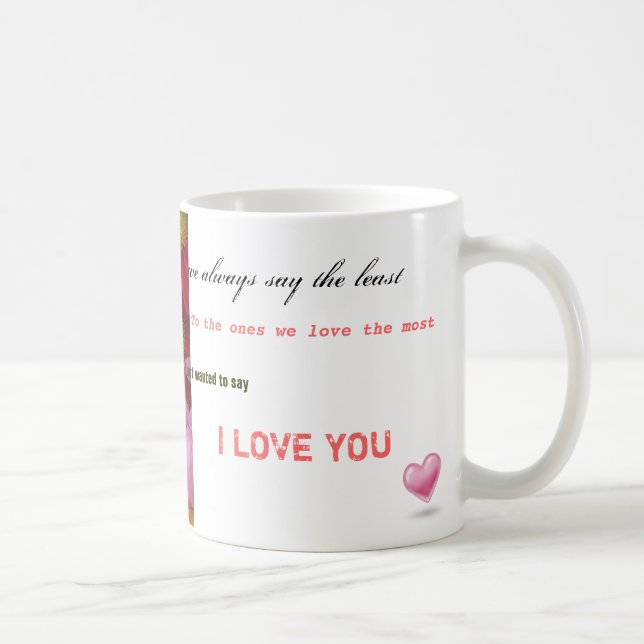 "ICH LIEBE SIE" Tasse (Rechts)