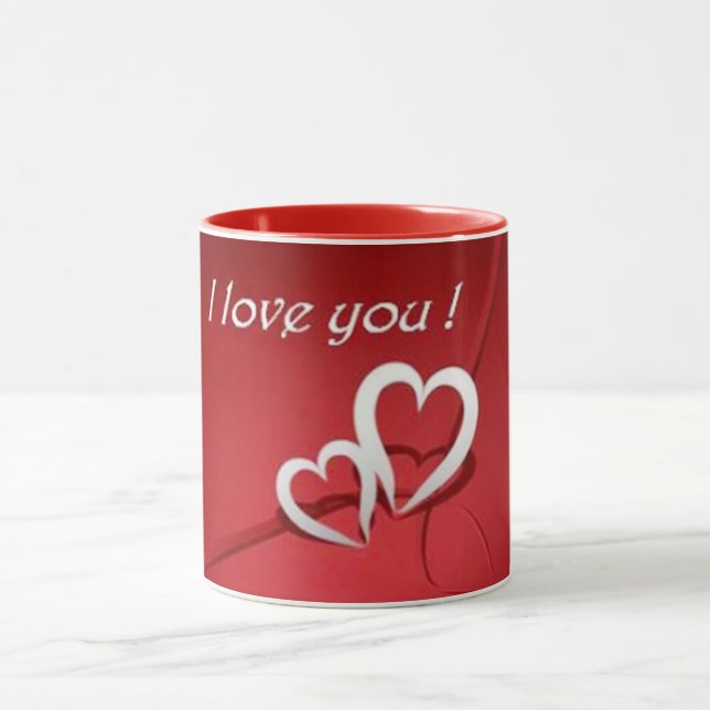 Ich Liebe Sie Tasse (Zentrum)