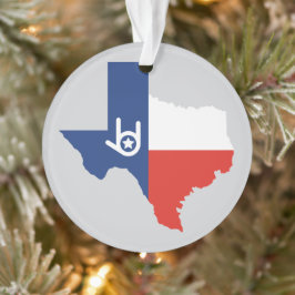 Ich Liebe Sie Texas Ornament