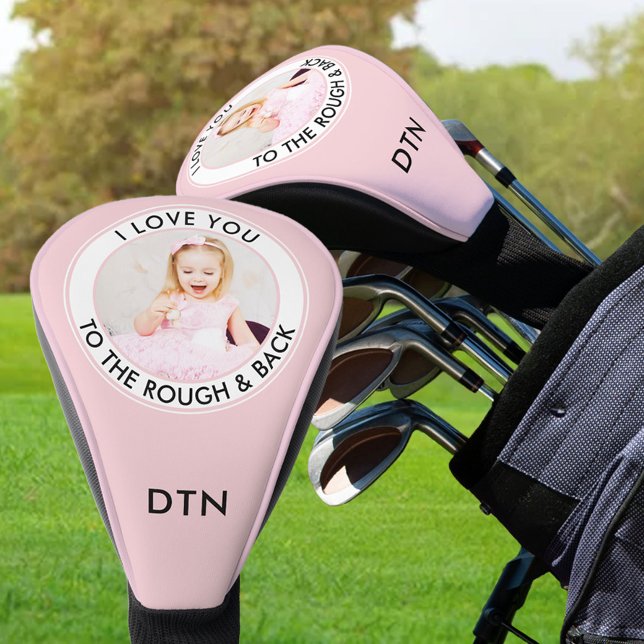Ich Liebe Sie, um zu rocken und zurück Custom Foto Golf Headcover (Von Creator hochgeladen)