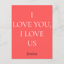 Ich Liebe Sie und uns, personalisieren Sie Ihre pe