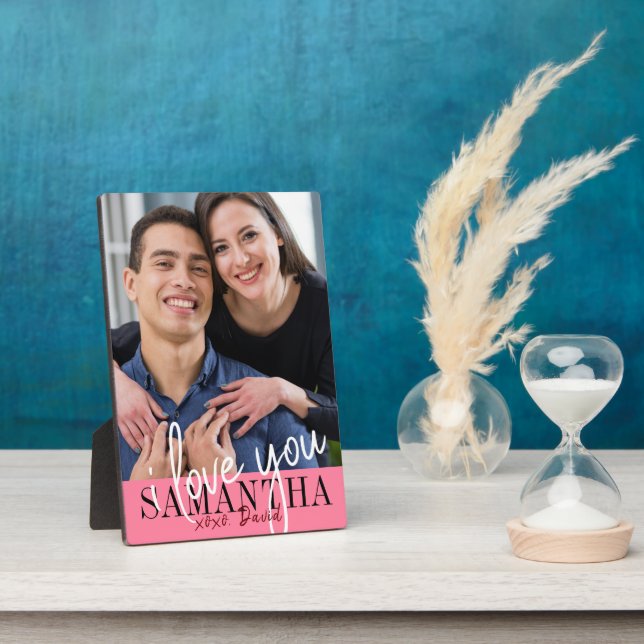 Ich Liebe Sie Valentinstag Foto Fotoplatte (Seite)