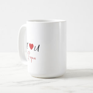 Ich Liebe Sie Valentinstag Kaffee Tasse