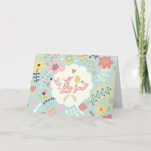 Ich Liebe Sie - Valentinstag-Karte Feiertagskarte