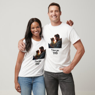 Ich Liebe Sie Vater - Herzwärmenvater T-Shirt