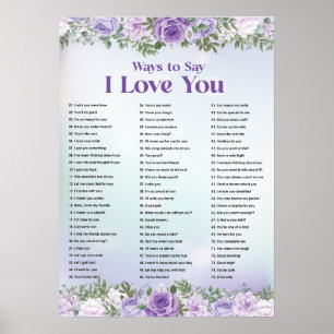 Ich Liebe Sie Wall Print, Digital Download Print Poster