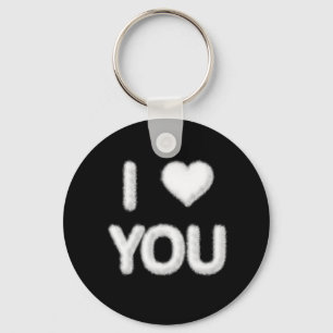 Ich Liebe Sie Wolken Keyring Schlüsselanhänger
