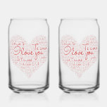Ich Liebe Sie Wort Cloud Red Heart Valentinstag Dosenglas<br><div class="desc">Dieses Set enthält eine herzförmige Wortwolke mit "I Liebe you" in 16 Sprachen: Englisch, Kroatisch (Volim te), Französisch (Je t'aime), Spanisch und Italienisch (Te amo), Deutsch (Ich liebe Dich), Tagalog (Mahal kita), Afrikaans (Ek het jou lief), Hawaiian (Aloha Au Ia`oe) Ungarisch (Szeretlek), Tschechisch (Miluji te), Türkisch (Seni Seviyorum), Swahili (Ninapenda...</div>