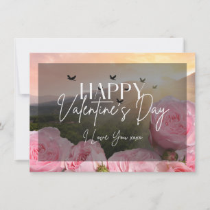 Ich Liebe Sie XOXO Happy Valentine Day Card Einladung