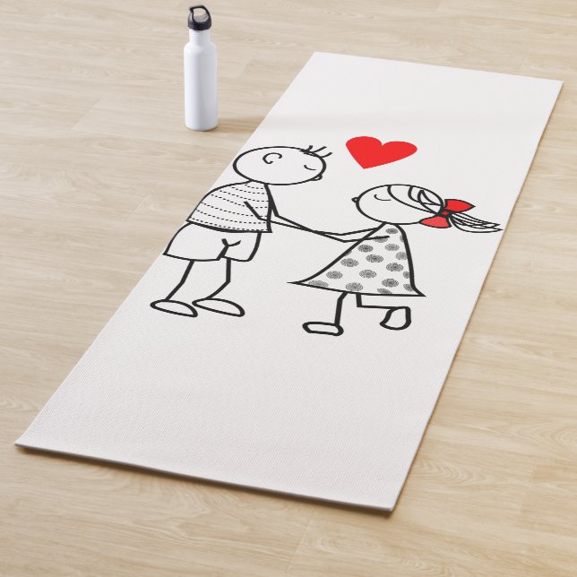 ICH LIEBE SIE -  YOGAMATTE (Beispiel)