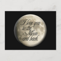 Ich Liebe Sie zum Mond und zurück Realistischen Lu
