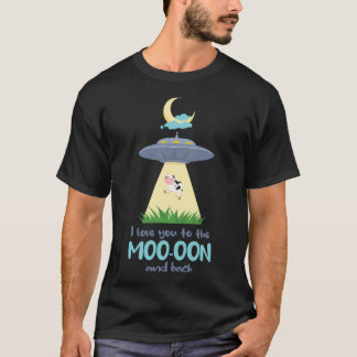 Ich Liebe Sie zur Entführung von Mond und Rücken K T-Shirt