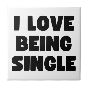 Ich Liebe Single Fliese