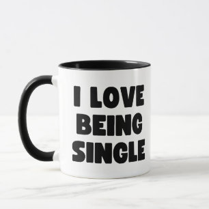 Ich Liebe Single Tasse