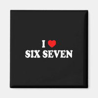 Ich liebe Six Seven Ich liebe 67 Lustiges Meme