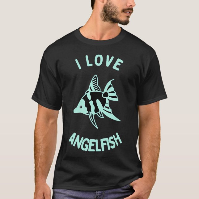 Ich liebe Skalar T-Shirt (Vorderseite)