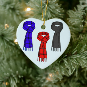 Ich Liebe Skarven! Keramik Ornament