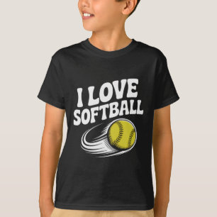 Ich liebe Softll Pion Ll dynamische Bewegung T-Shirt