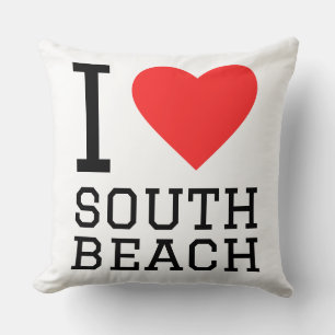 Ich liebe South Beach Kissen