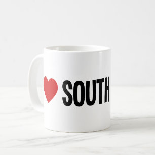 Ich liebe South Dakota ❤️ Ich liebe klassische Tas Kaffeetasse