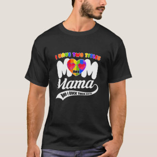 Ich Liebe sowohl Mama und Mama stolz Mama Lgbt Müt T-Shirt