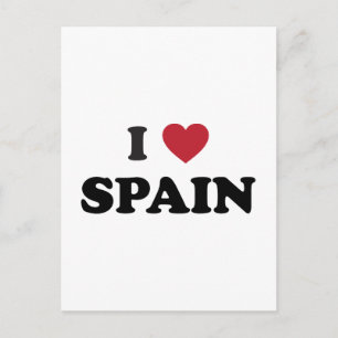 Ich liebe Spanien Postkarte
