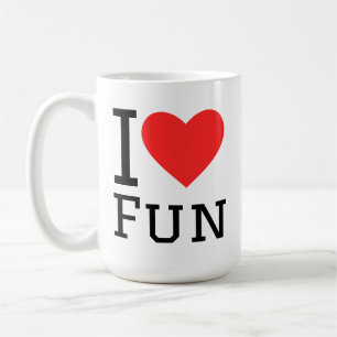 Ich liebe Spaß Kaffeetasse