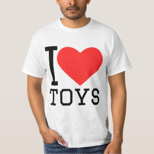 Ich liebe Spielzeuge T-Shirt