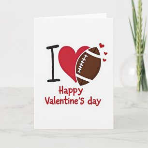 Ich liebe Sport Valentinskarte Karte